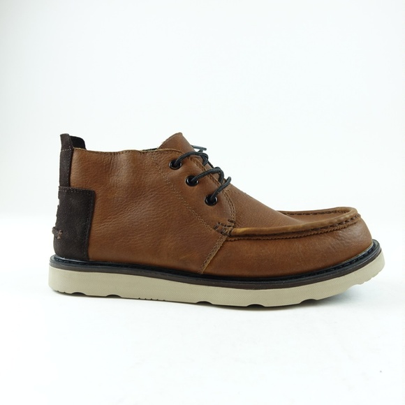 TOMS Men\'s Waterproof Leather Chukka Boots R3S5 main image 6